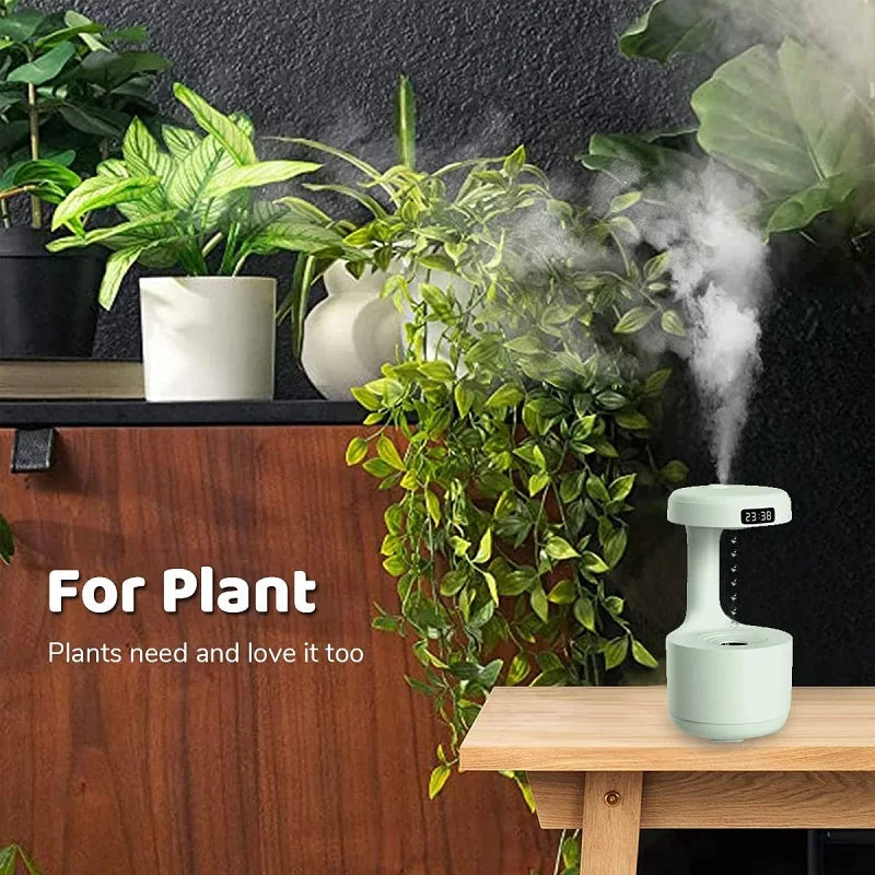 Anti Gravity Air Humidifiers With Clock