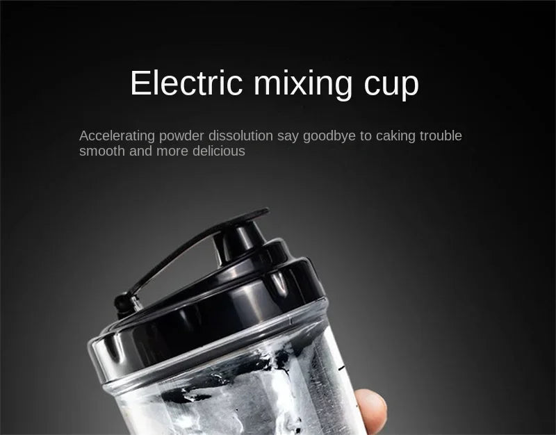 Electric mixing Water Bottle 12FL Oz