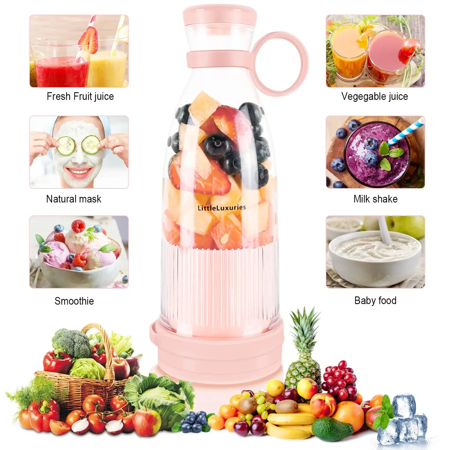 Portable Smoothie Blender 